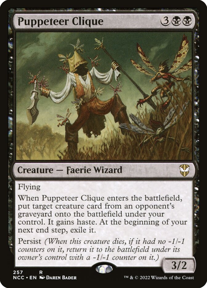 Puppeteer Clique - [Foil] New Capenna Commander (NCC)