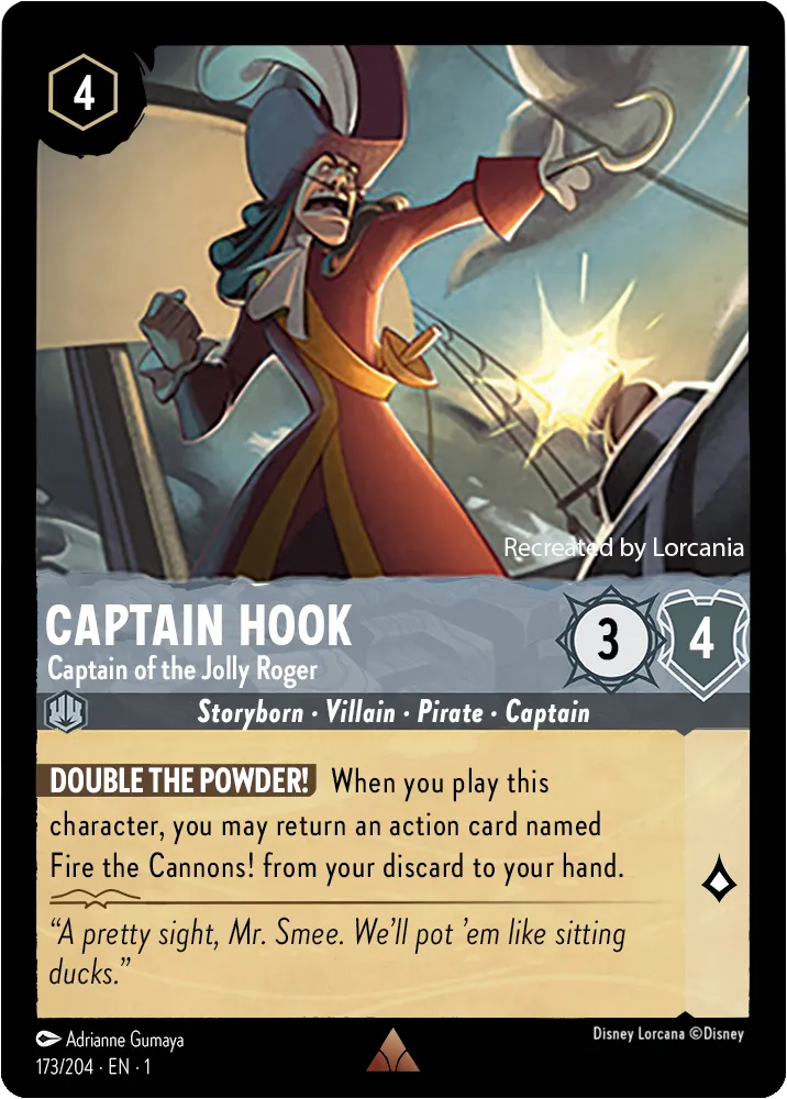 Captain Hook - Captain of the Jolly Roger - [Foil] The First Chapter (1)
