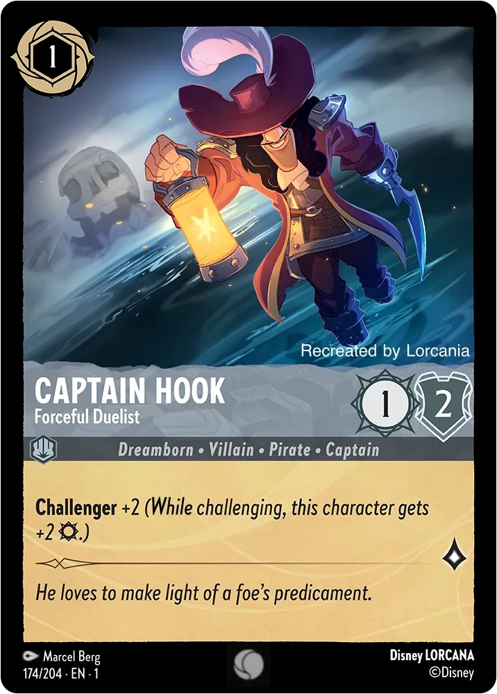 Captain Hook - Forceful Duelist - [Foil] The First Chapter (1)