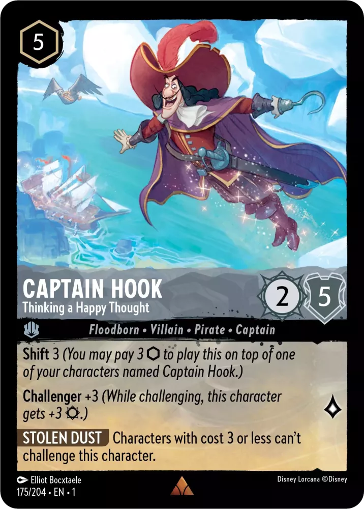 Captain Hook - Thinking a Happy Thought - [Foil] The First Chapter (1)
