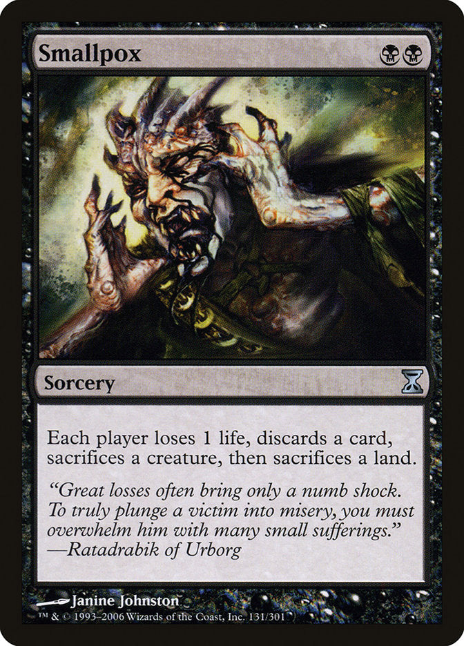 Smallpox - [Foil] Time Spiral (TSP)