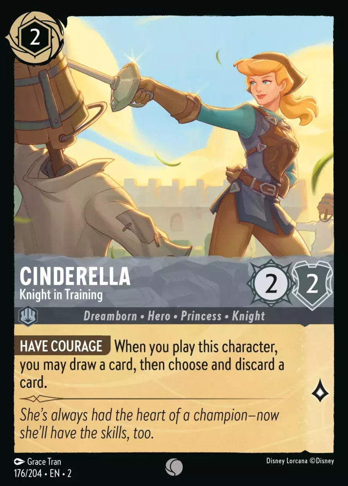 Cinderella - Knight in Training - [Foil] Rise of the Floodborn (2)