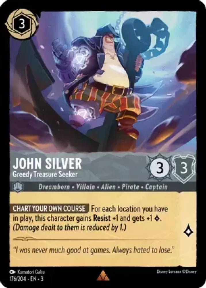 John Silver - Greedy Treasure Seeker - [Foil] Into the Inklands (3)