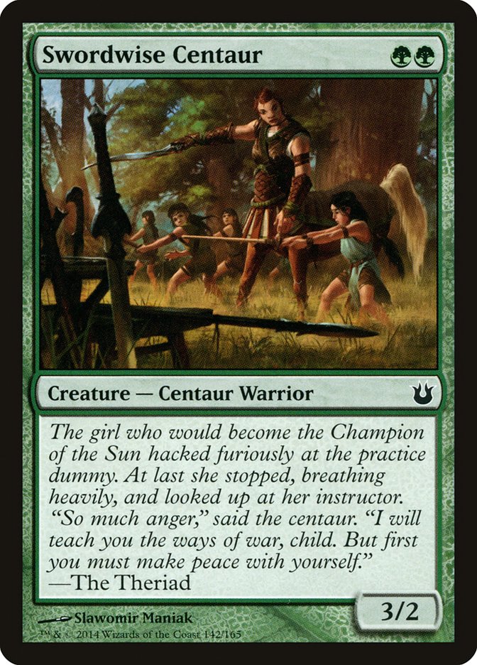 Swordwise Centaur - [Foil] Born of the Gods (BNG)