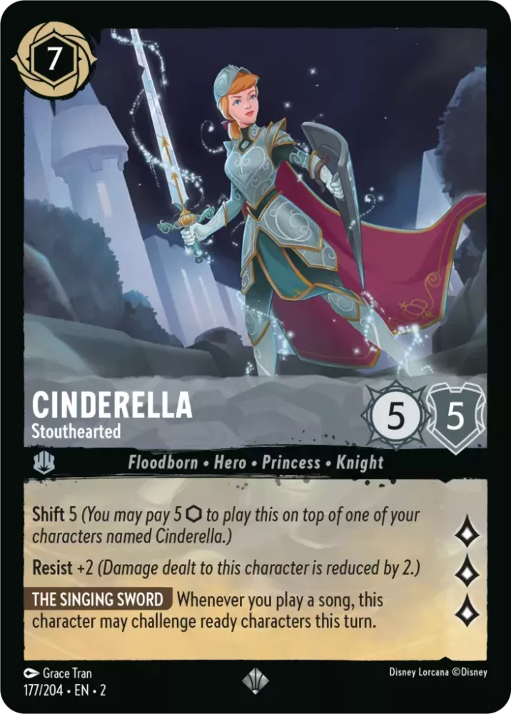 Cinderella - Stouthearted - [Foil] Rise of the Floodborn (2)