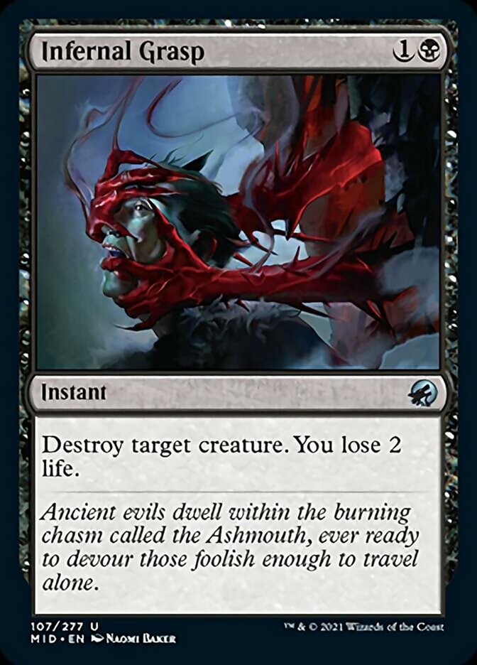 Infernal Grasp - Innistrad: Midnight Hunt (MID)