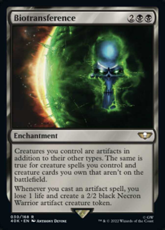 Biotransference - [Surge Foil] Warhammer 40,000 Commander (40K)