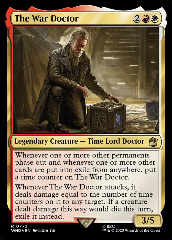 The War Doctor - [Surge Foil] Doctor Who (WHO)