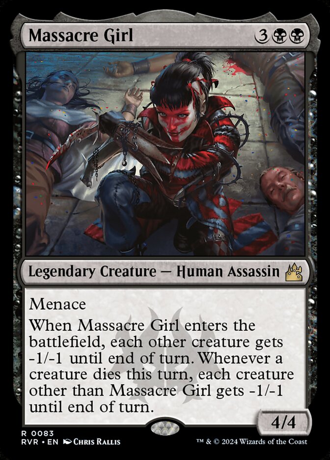 Massacre Girl - [Foil] Ravnica Remastered (RVR)