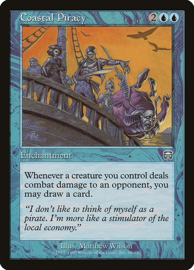 Coastal Piracy - [Foil] Mercadian Masques (MMQ)