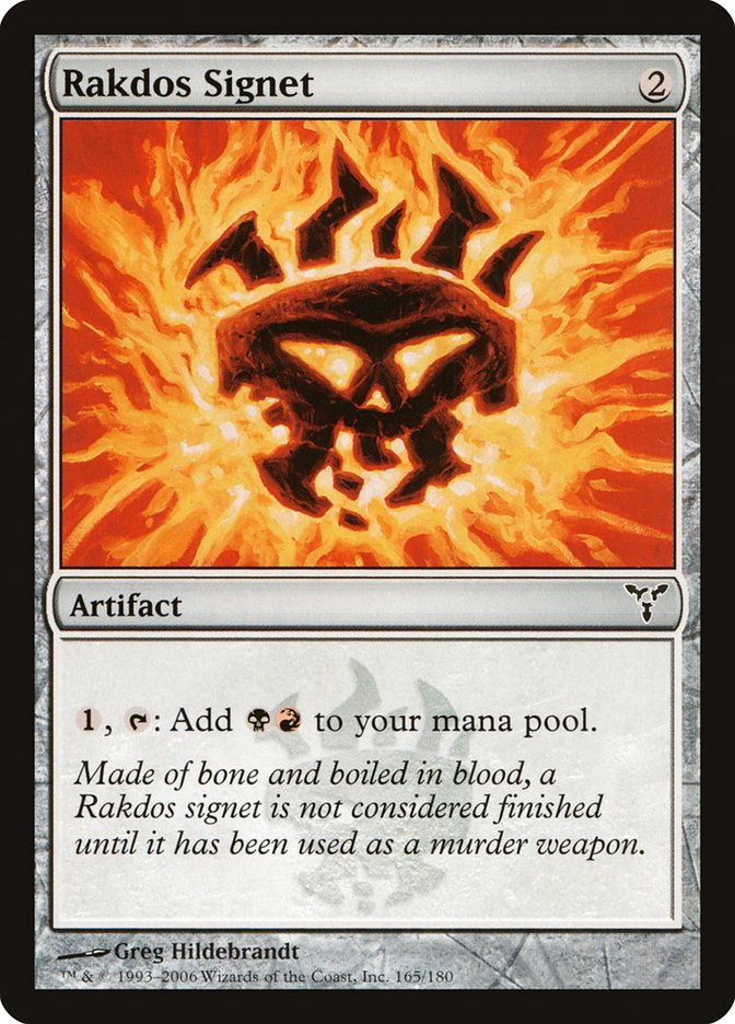 Rakdos Signet - Dissension (DIS)