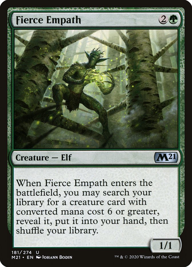 Fierce Empath - [Foil] Core Set 2021 (M21)