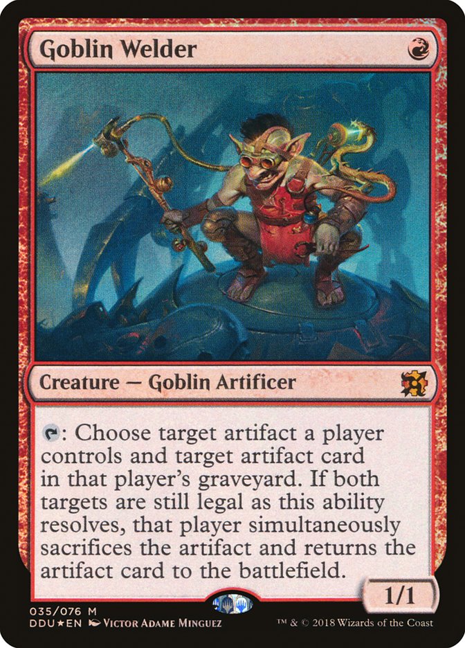 Goblin Welder - [Foil] Duel Decks: Elves vs. Inventors (DDU)