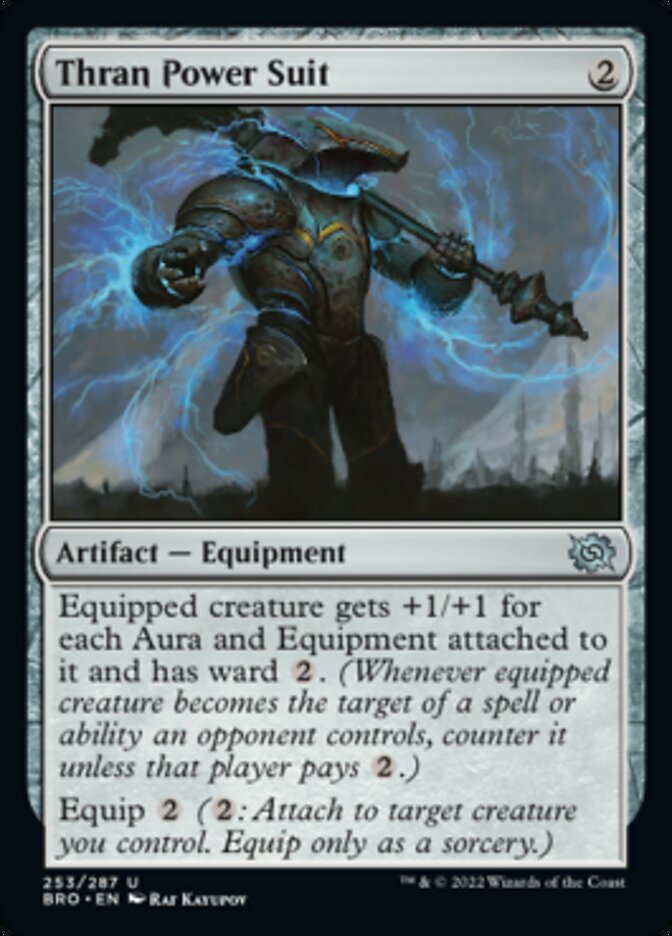 Thran Power Suit - [Foil] The Brothers' War (BRO)