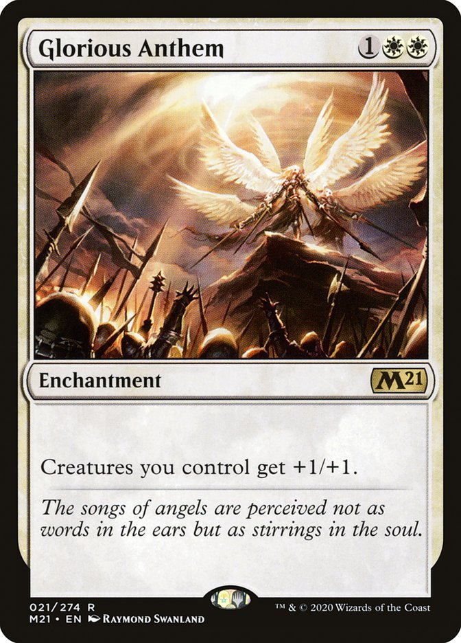 Glorious Anthem - [Foil] Core Set 2021 (M21)