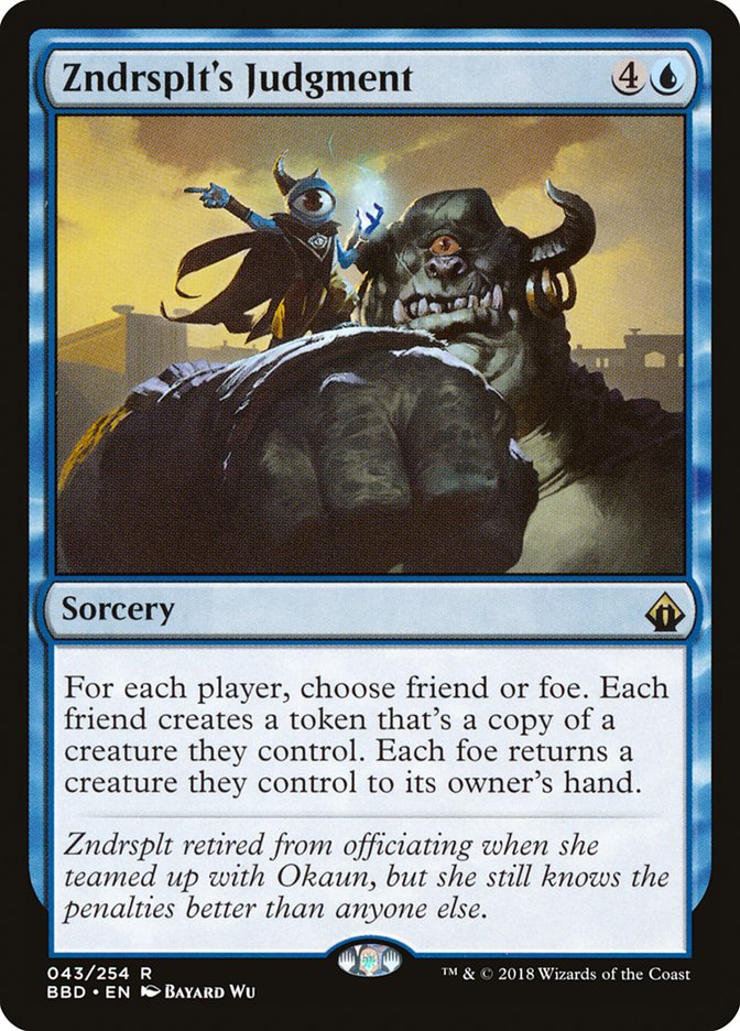 Zndrsplt's Judgment - Battlebond (BBD)