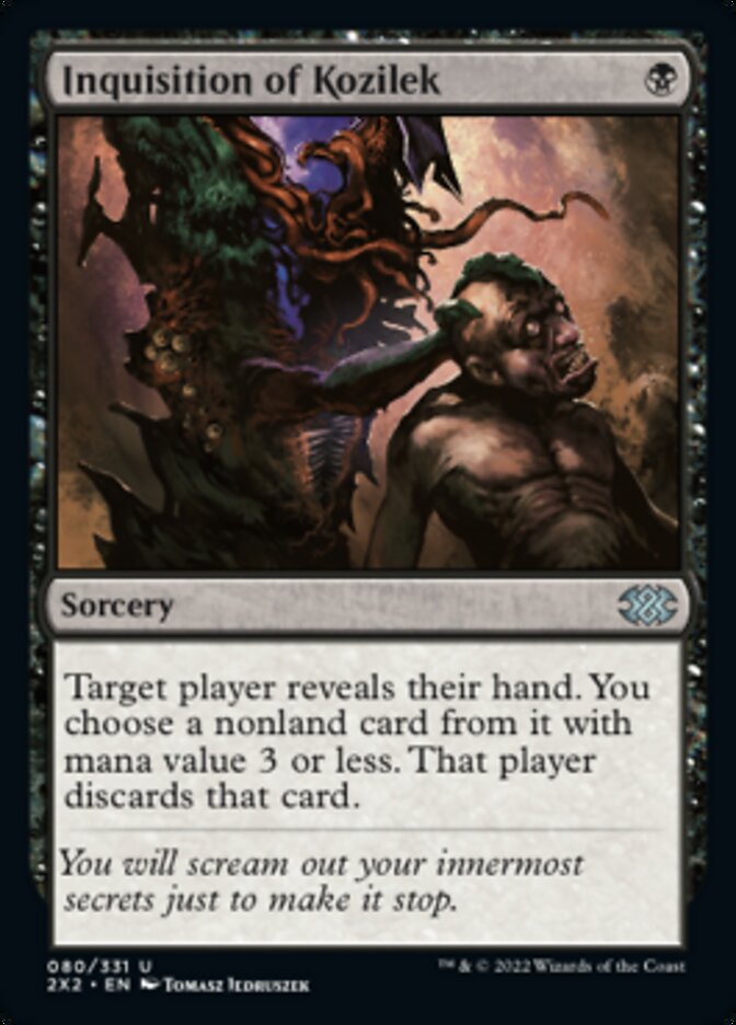 Inquisition of Kozilek - [Foil] Double Masters 2022 (2X2)