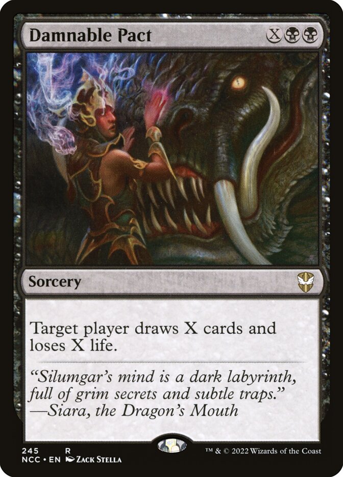 Damnable Pact - [Foil] New Capenna Commander (NCC)