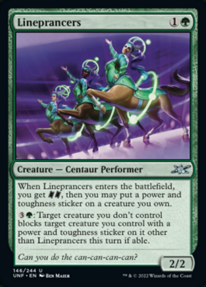 Lineprancers - [Foil] Unfinity (UNF)