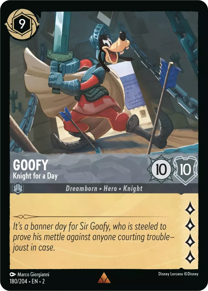 Goofy - Knight for a Day - [Foil] Rise of the Floodborn (2)