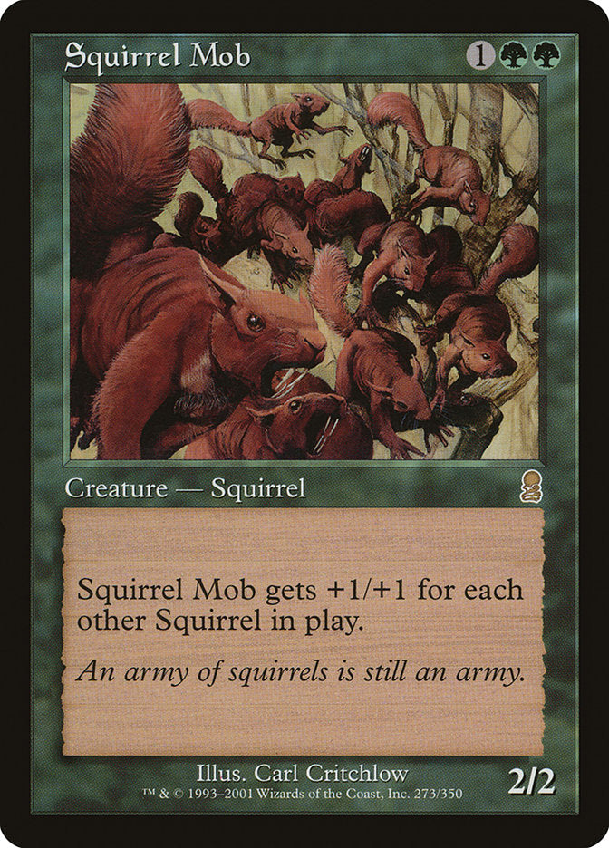 Squirrel Mob - [Foil, Retro Frame] Odyssey (ODY)