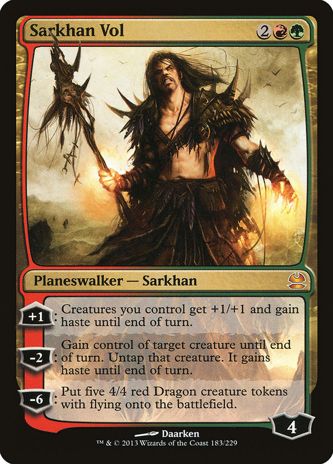 Sarkhan Vol - [Foil] Modern Masters (MMA)