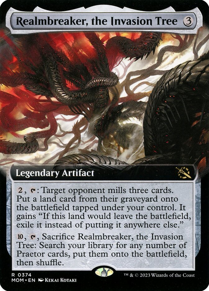Realmbreaker, the Invasion Tree - [Extended Art] March of the Machine (MOM)