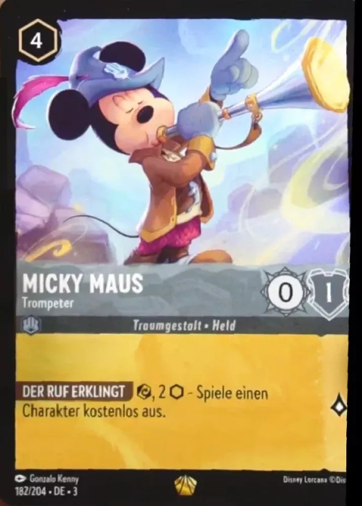 Mickey Mouse - Trumpeter - [Foil] Into the Inklands (3)