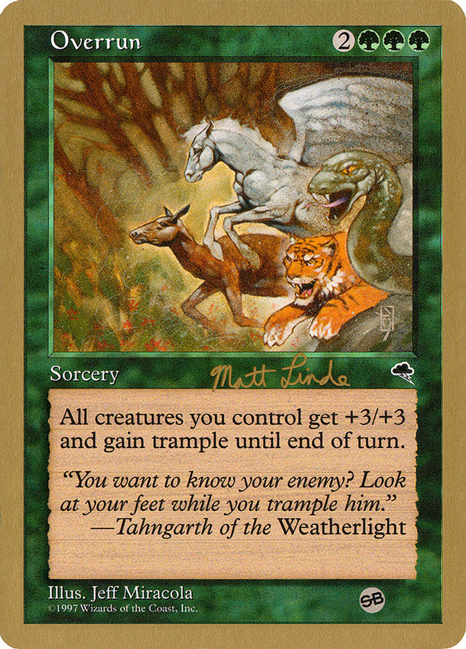 Overrun - [Retro Frame] World Championship Decks 1999 (WC99)