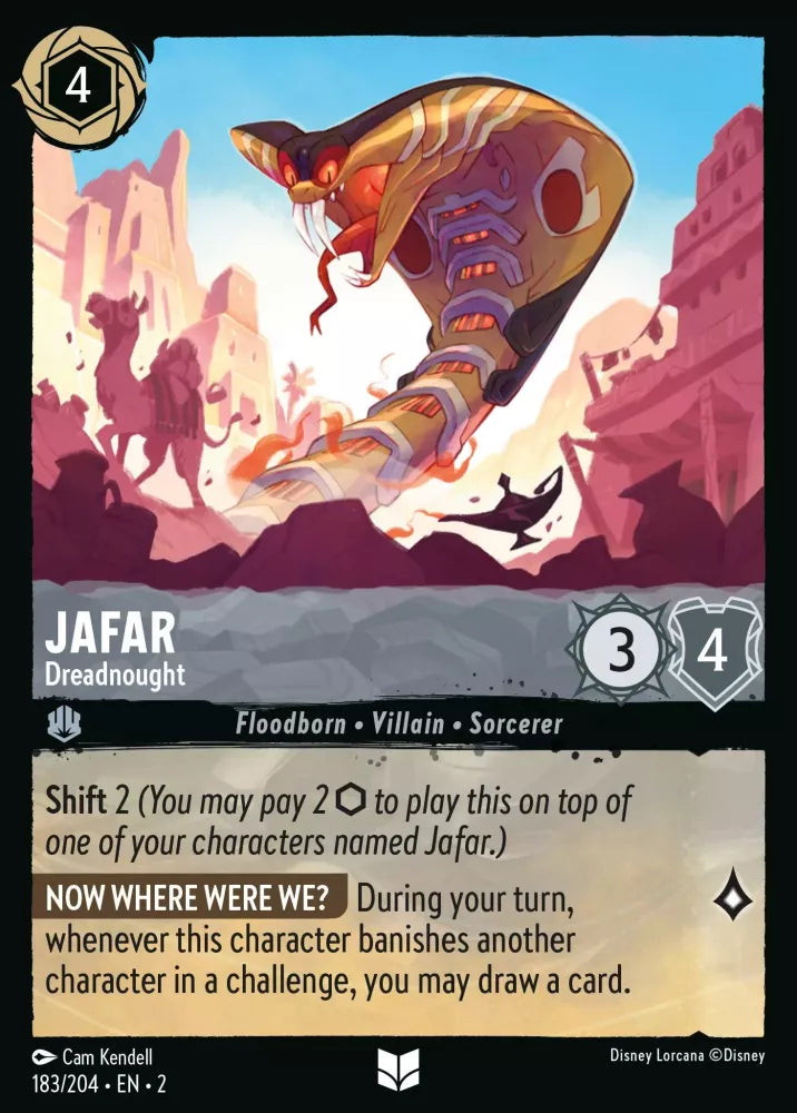 Jafar - Dreadnought - [Foil] Rise of the Floodborn (2)