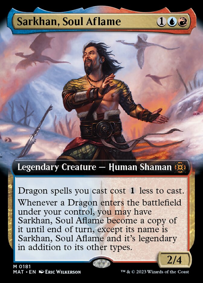Sarkhan, Soul Aflame - [Extended Art] March of the Machine: The Aftermath (MAT)