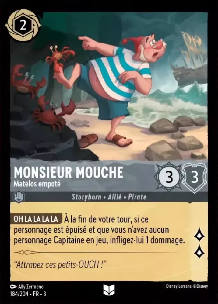 Mr. Smee - Clumsy Sailor - [Foil] Into the Inklands (3)