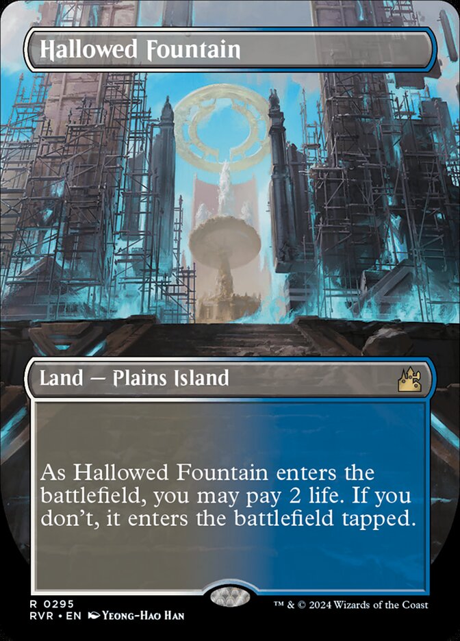 Hallowed Fountain - [Foil, Borderless] Ravnica Remastered (RVR)