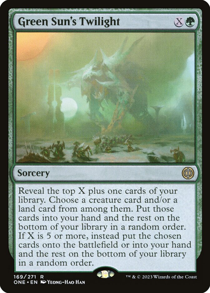 Green Sun's Twilight - [Foil] Phyrexia: All Will Be One (ONE)