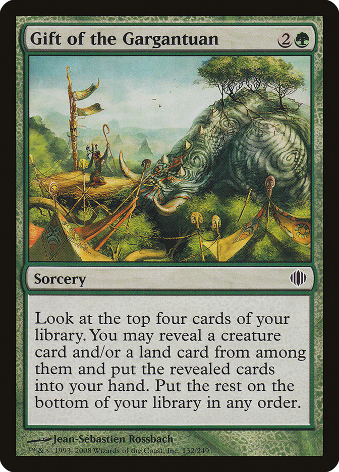 Gift of the Gargantuan - [Foil] Shards of Alara (ALA)