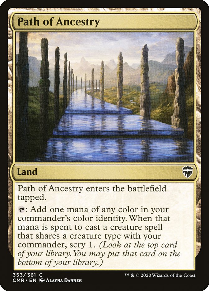 Path of Ancestry - [Foil] Commander Legends (CMR)