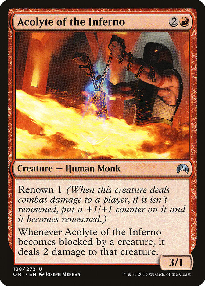 Acolyte of the Inferno - [Foil] Magic Origins (ORI)