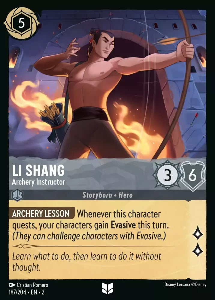 Li Shang - Archery Instructor - [Foil] Rise of the Floodborn (2)