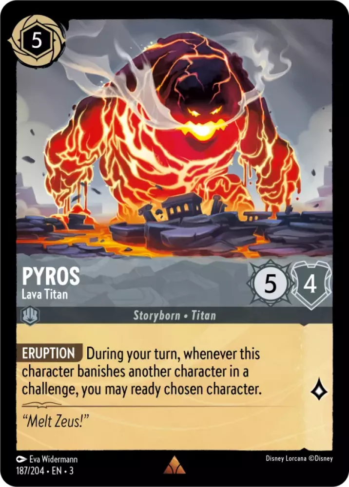 Pyros - Lava Titan - [Foil] Into the Inklands (3)