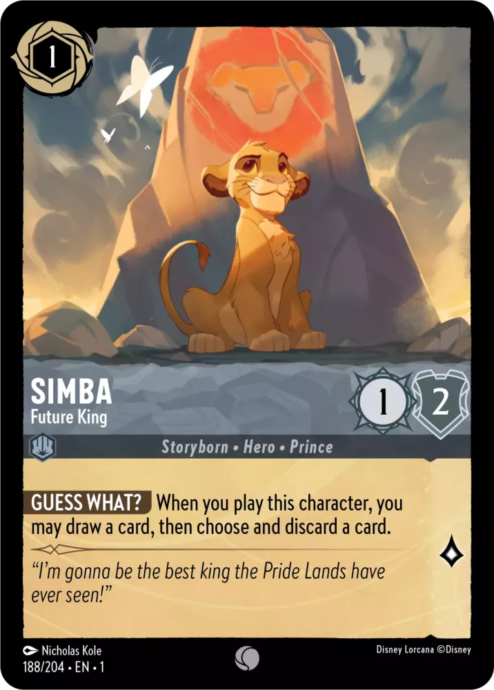 Simba - Future King - [Foil] The First Chapter (1)