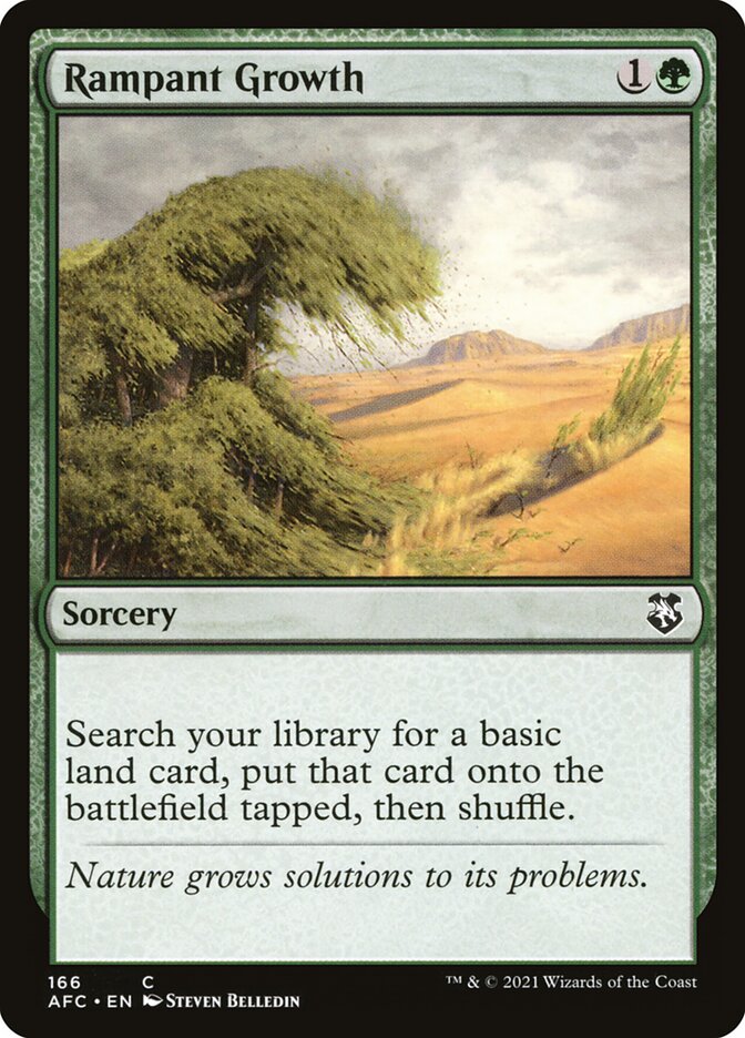 Rampant Growth - Forgotten Realms Commander (AFC)