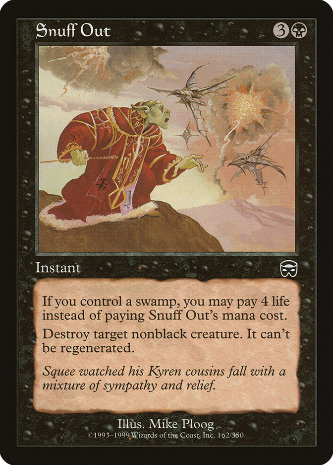 Snuff Out - [Foil] Mercadian Masques (MMQ)