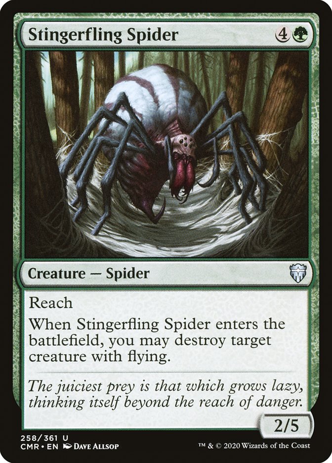 Stingerfling Spider - [Foil] Commander Legends (CMR)