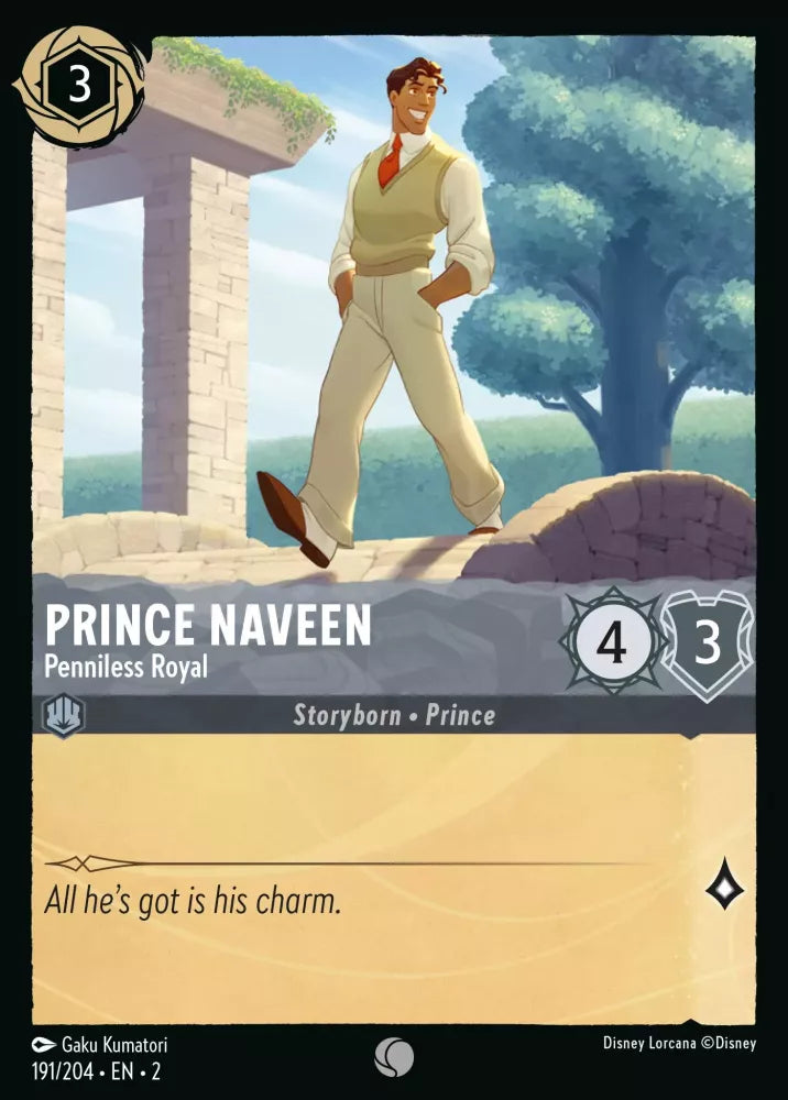 Prince Naveen - Penniless Royal - [Foil] Rise of the Floodborn (2)