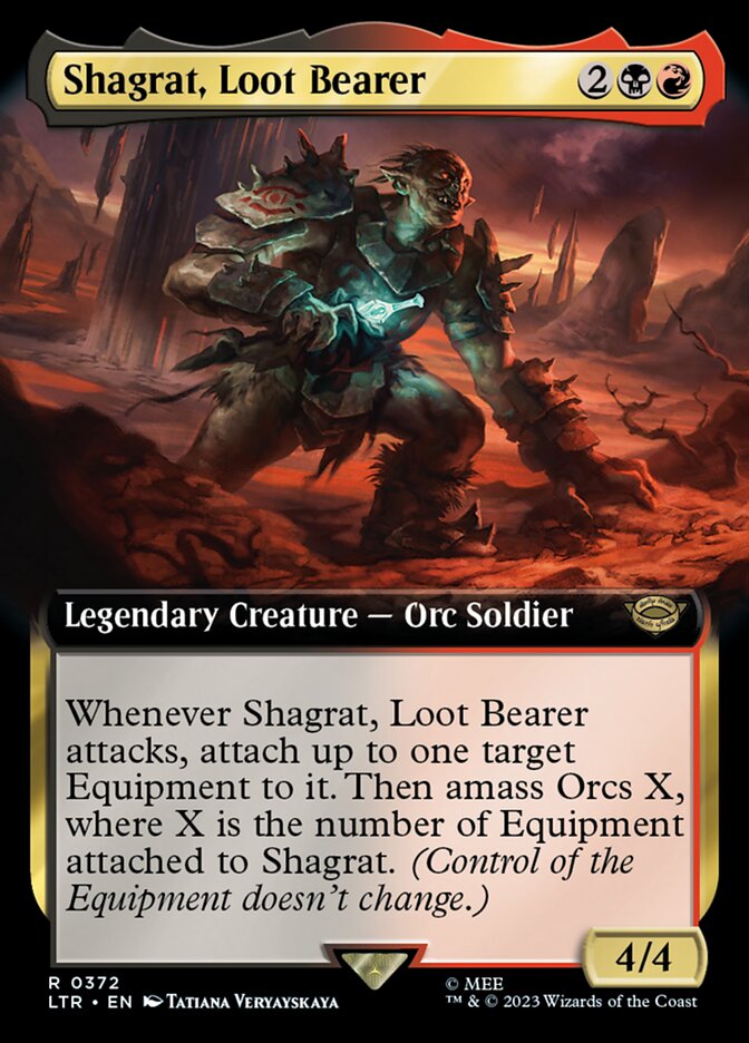 Shagrat, Loot Bearer - [Extended Art] The Lord of the Rings: Tales of Middle-earth (LTR)