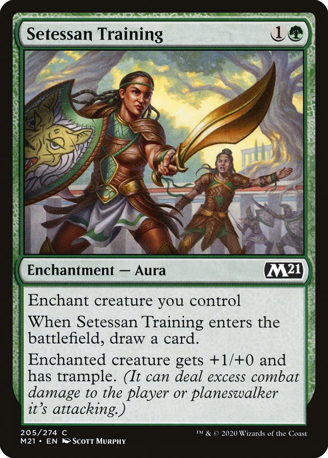 Setessan Training - [Foil] Core Set 2021 (M21)