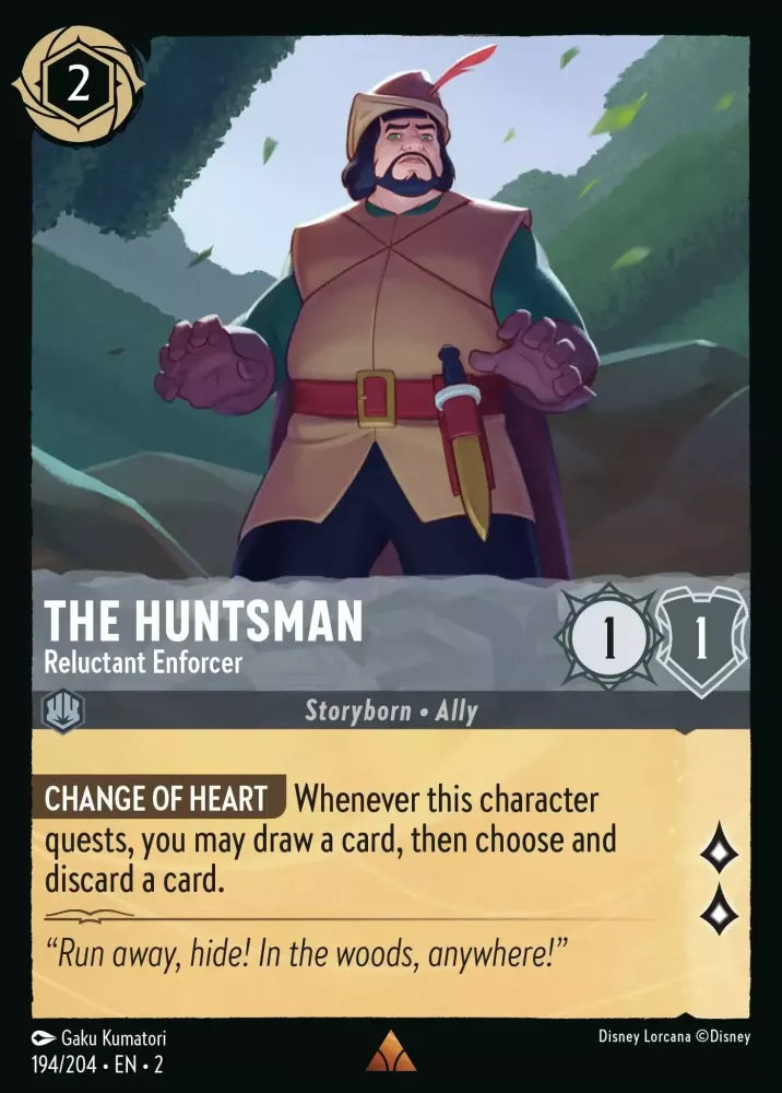 The Huntsman - Reluctant Enforcer - [Foil] Rise of the Floodborn (2)