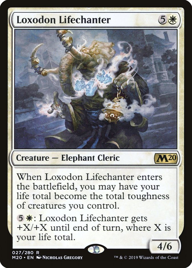 Loxodon Lifechanter - [Foil] Core Set 2020 (M20)