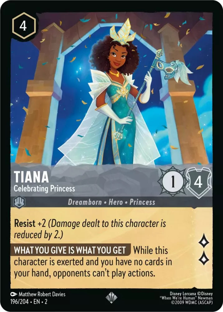 Tiana - Celebrating Princess - [Foil] Rise of the Floodborn (2)