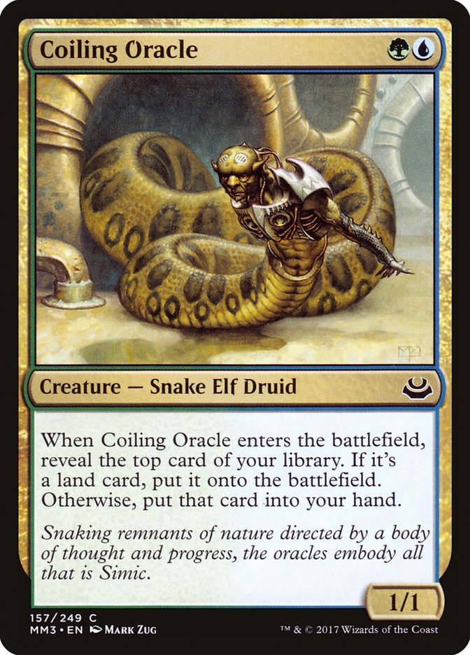 Coiling Oracle - [Foil] Modern Masters 2017 (MM3)